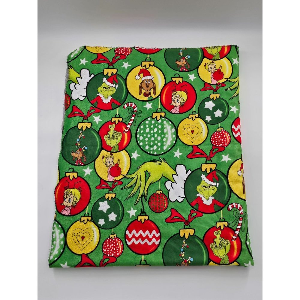 NEW!!! SHOWSTOPPERS XMas Grunch Blanket  50x60 Gray‎ Sherpa